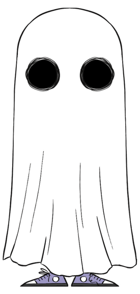 Ghost sprite (front) [colors: Christianna Reynolds]